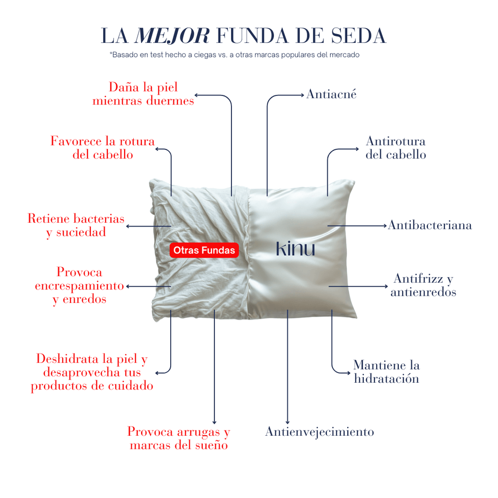 Funda de Almohada de Seda