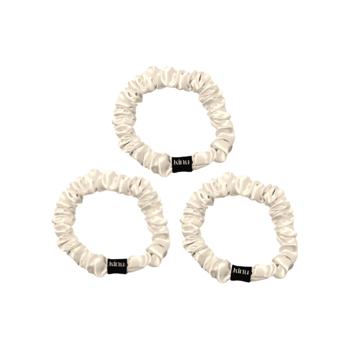 Kinu Silk Scrunchies